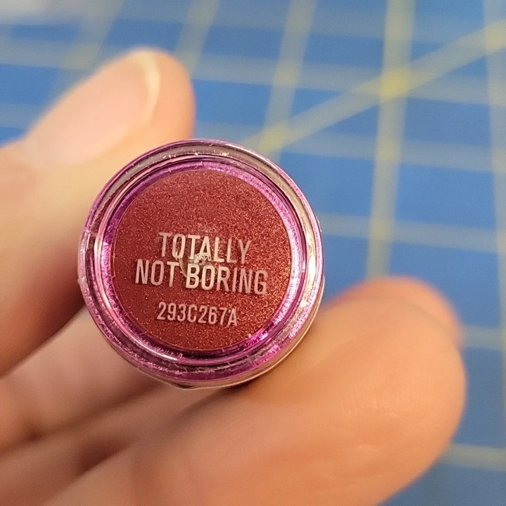 Revlolution Lipstick Lip Geek 3.5g New Sealed Tube Totally Not Boring